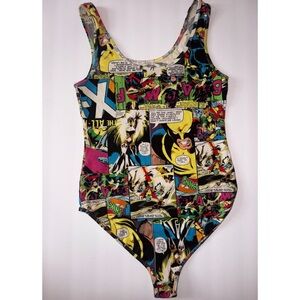 Marvel Comic Print Bodysuit